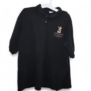 Disney Store Men's Black Polo-shirt Mens Size XL Good Condition The Forum Shops